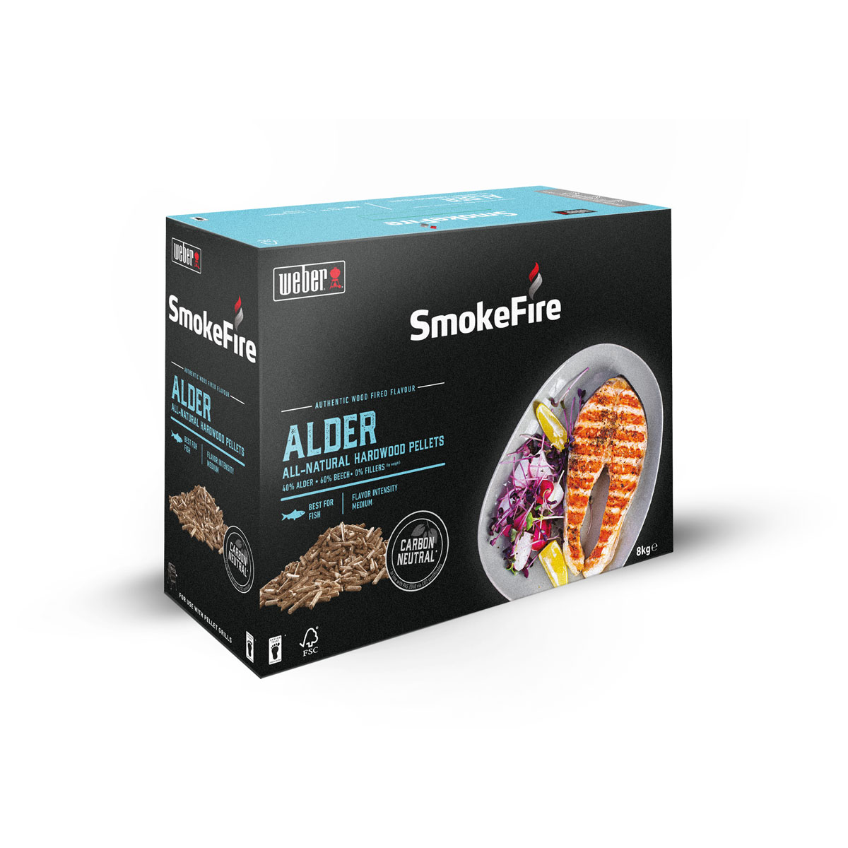 Weber Holzpellets Erle 8 kg