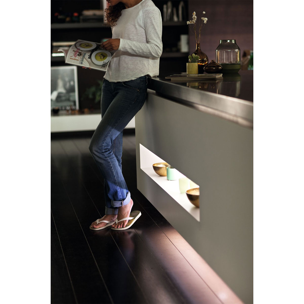 Philips Hue LED-Lichtband Lightstrip Plus Erweiterung 1m weiß Bild 8