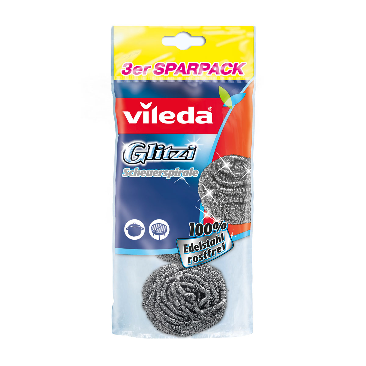 Vileda Scheuerspirale Glitzi 3 Stück Vileda Scheuerspirale Glitzi 3 Stück