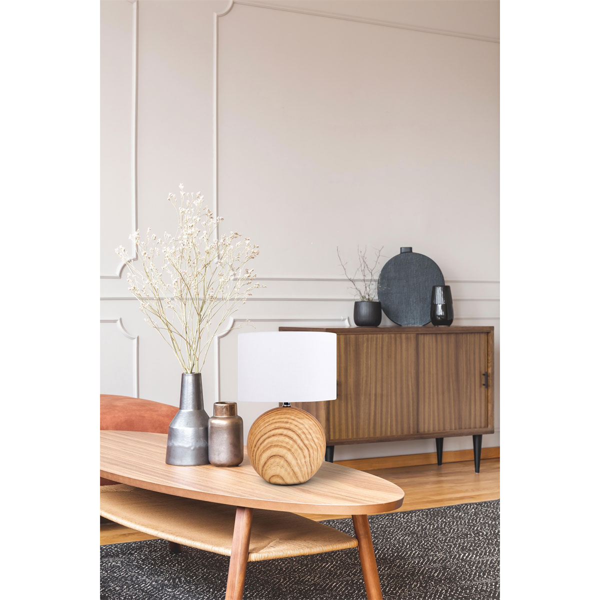 näve  Tischleuchte Woody Keramik Bild 8