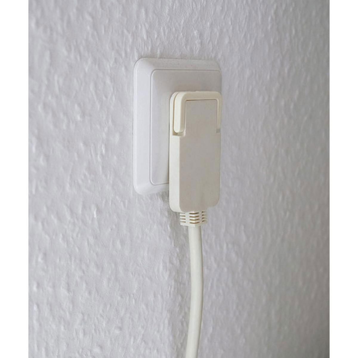 Brennenstuhl Qualitäts-Kunststoff-Verlängerungskabel mit Flachstecker 1000 cm weiß Bild 2