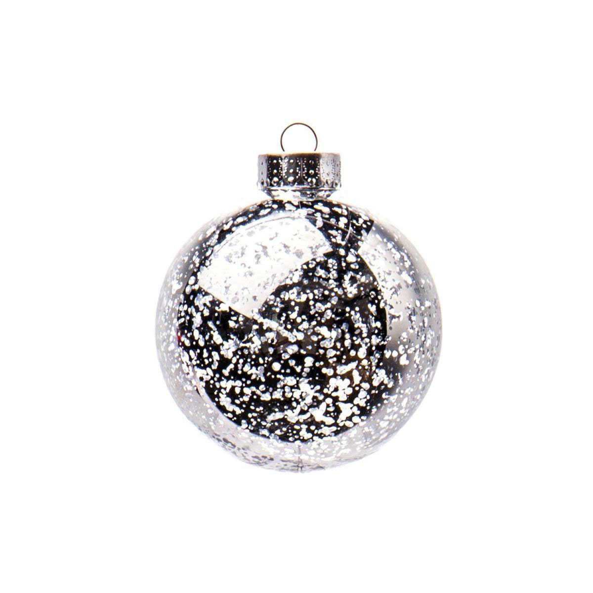 Silberner Baumschmuck