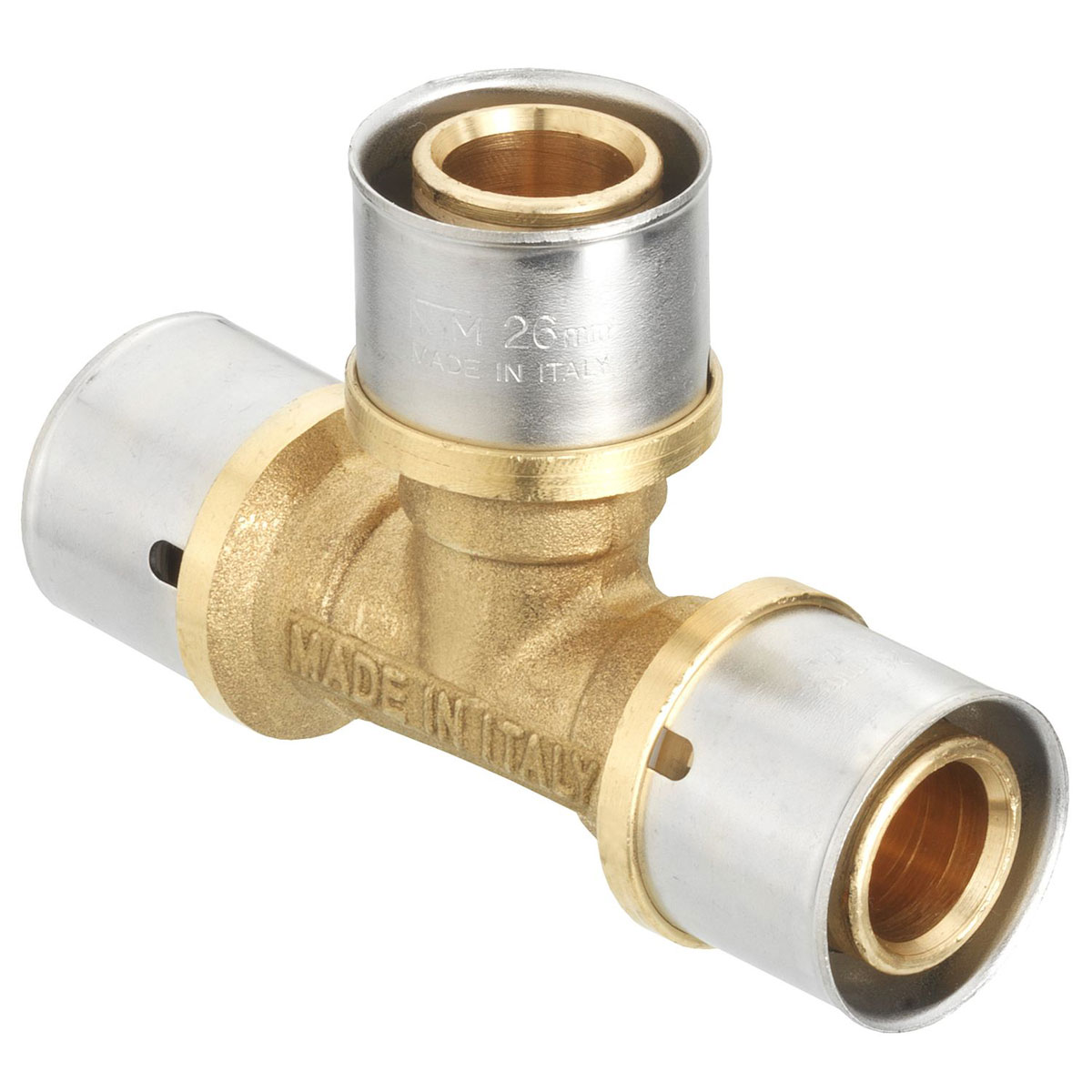 Cornat Press-T-Stück 16 mm 10 Stück