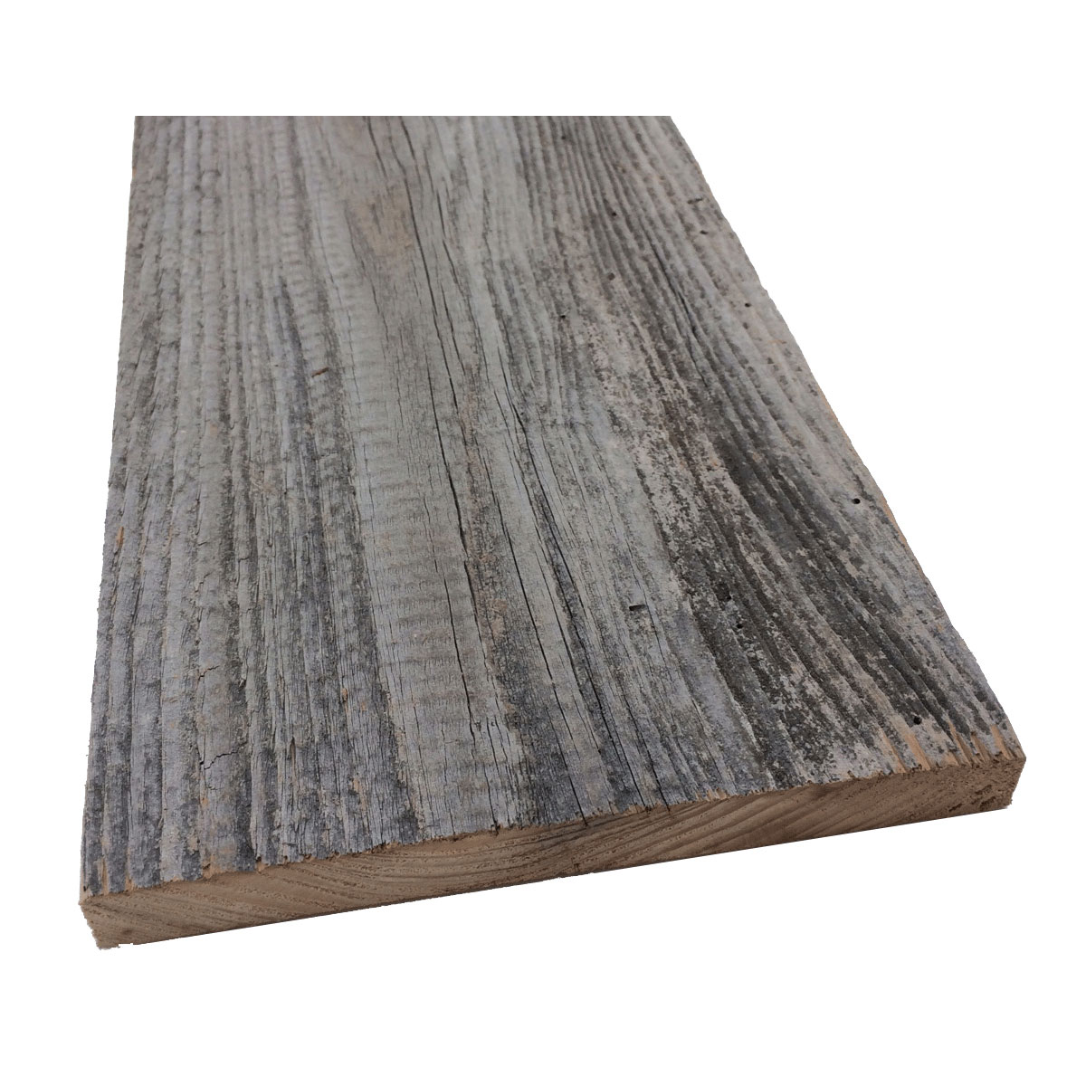 JÜRGENS  Altholz Brett sonnenverbrannt grau 1000 x 100-150 x 20 mm Bild 2