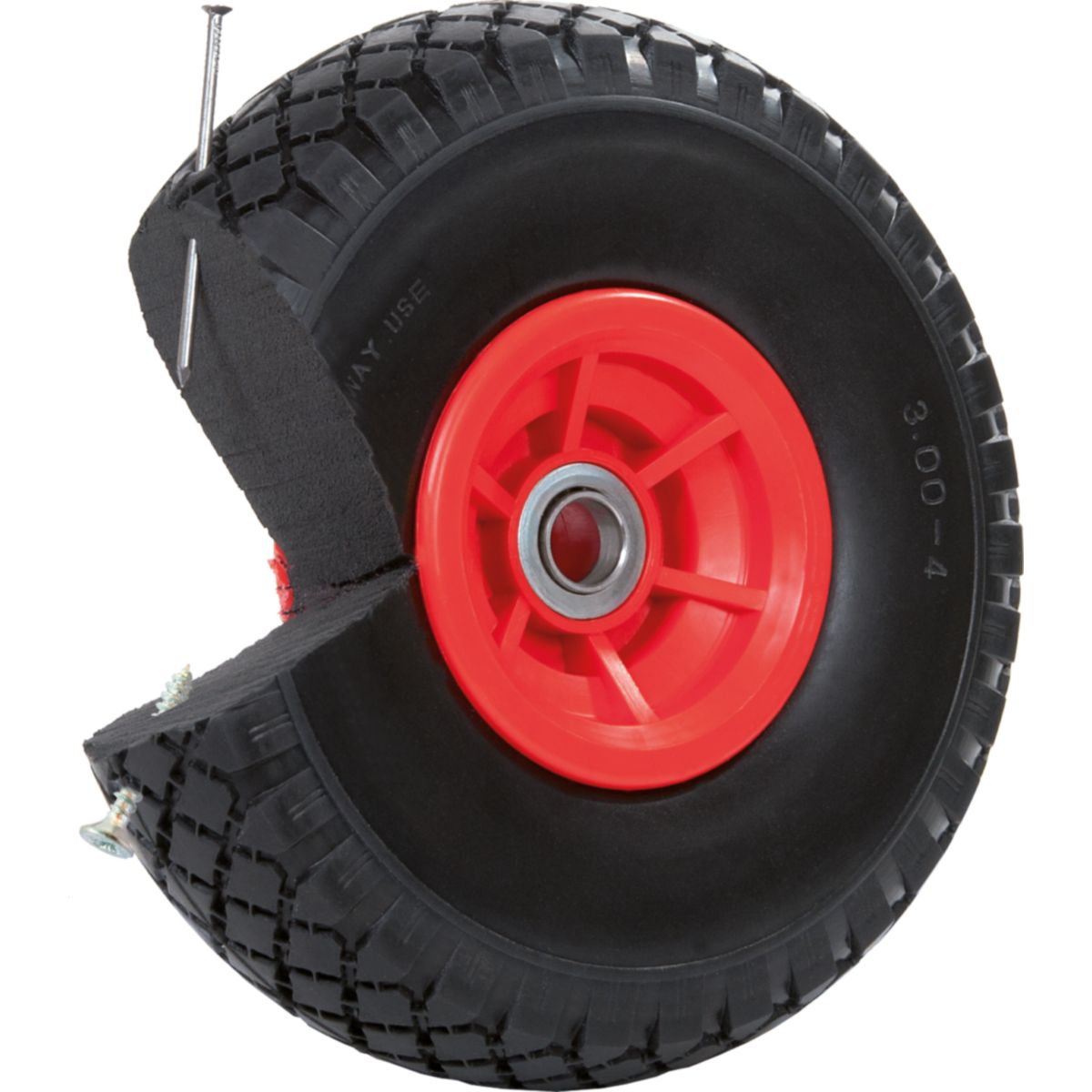 PU-Ersatzrad für Sackkkarren Bild 3