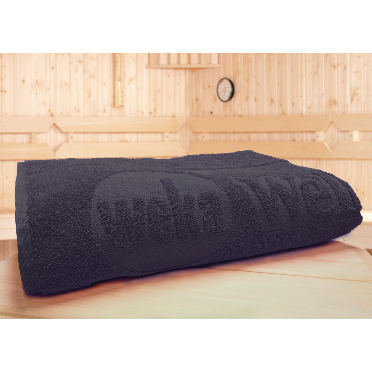 Weka Spezial-Saunahandtuch Anthrazit Bild 2