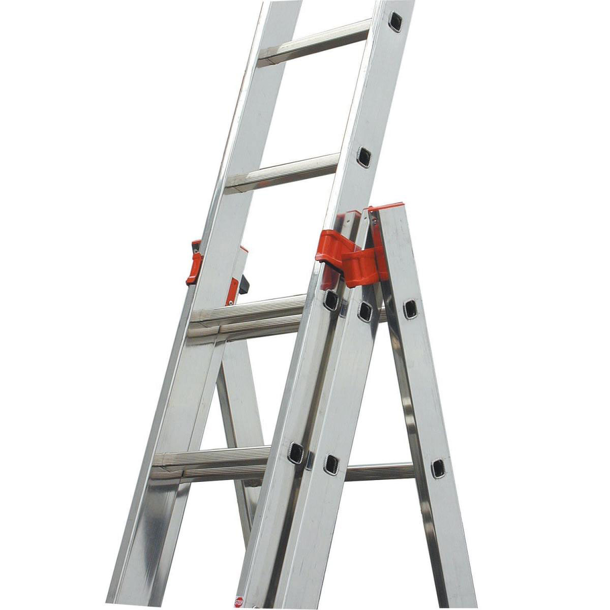 Krause Vielzweckleiter Tribilo 3 x 12 Sprossen Bild 7