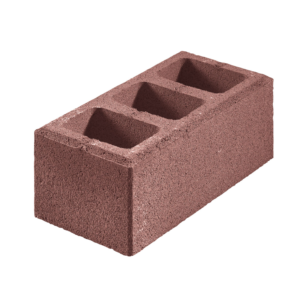 Lusit Mini Vollstein Bellamur 40 x 20 x 16,5 cm rotbraun