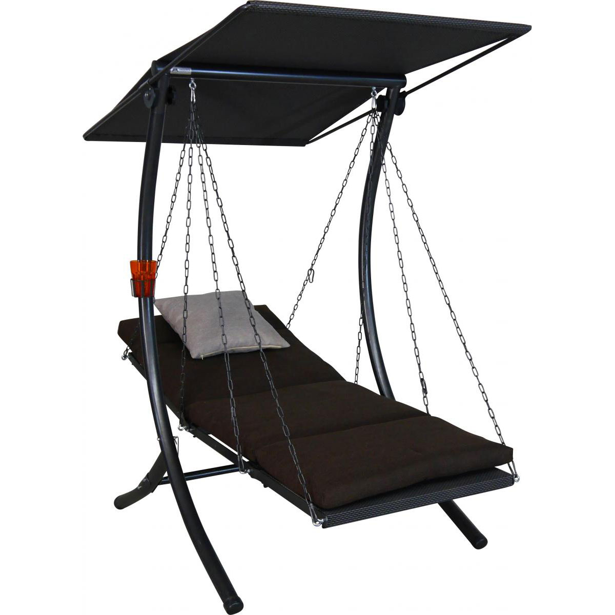 Angerer Freizeitmöbel GmbH Hollywoodschaukel „Swing“, coffee Bild 2