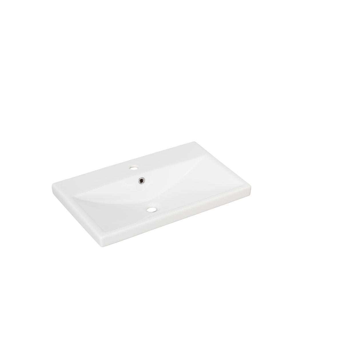 Fackelmann Keramikbecken Stanford weiss