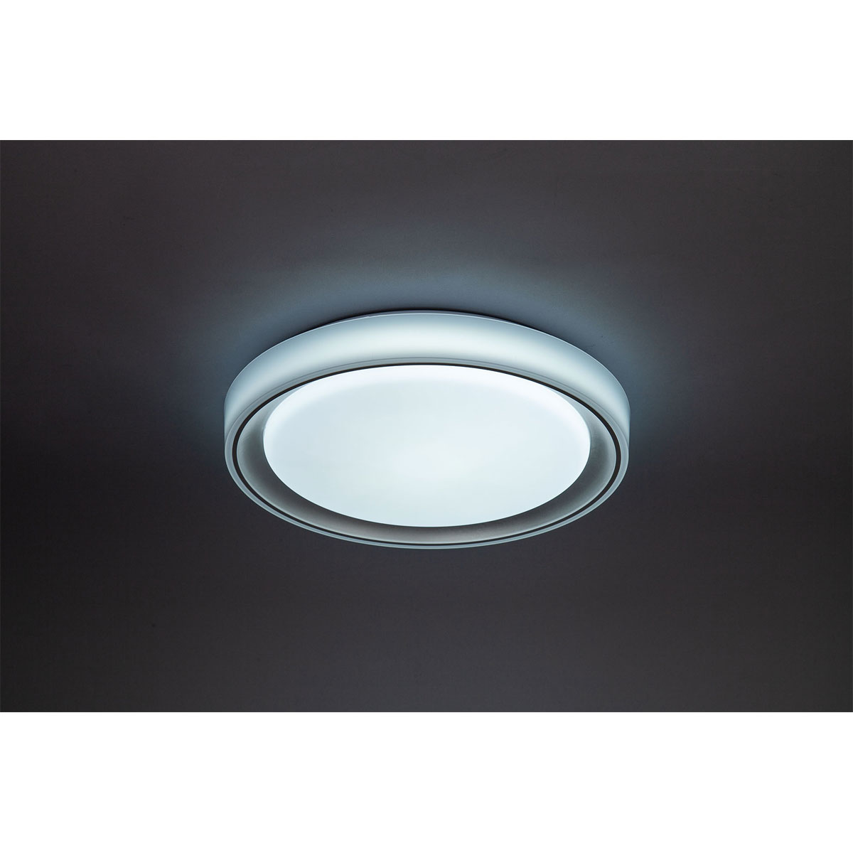 Flector LED-Deckenleuchte Lunetta 24 Watt weiss/silber 3000-6500K Bild 6
