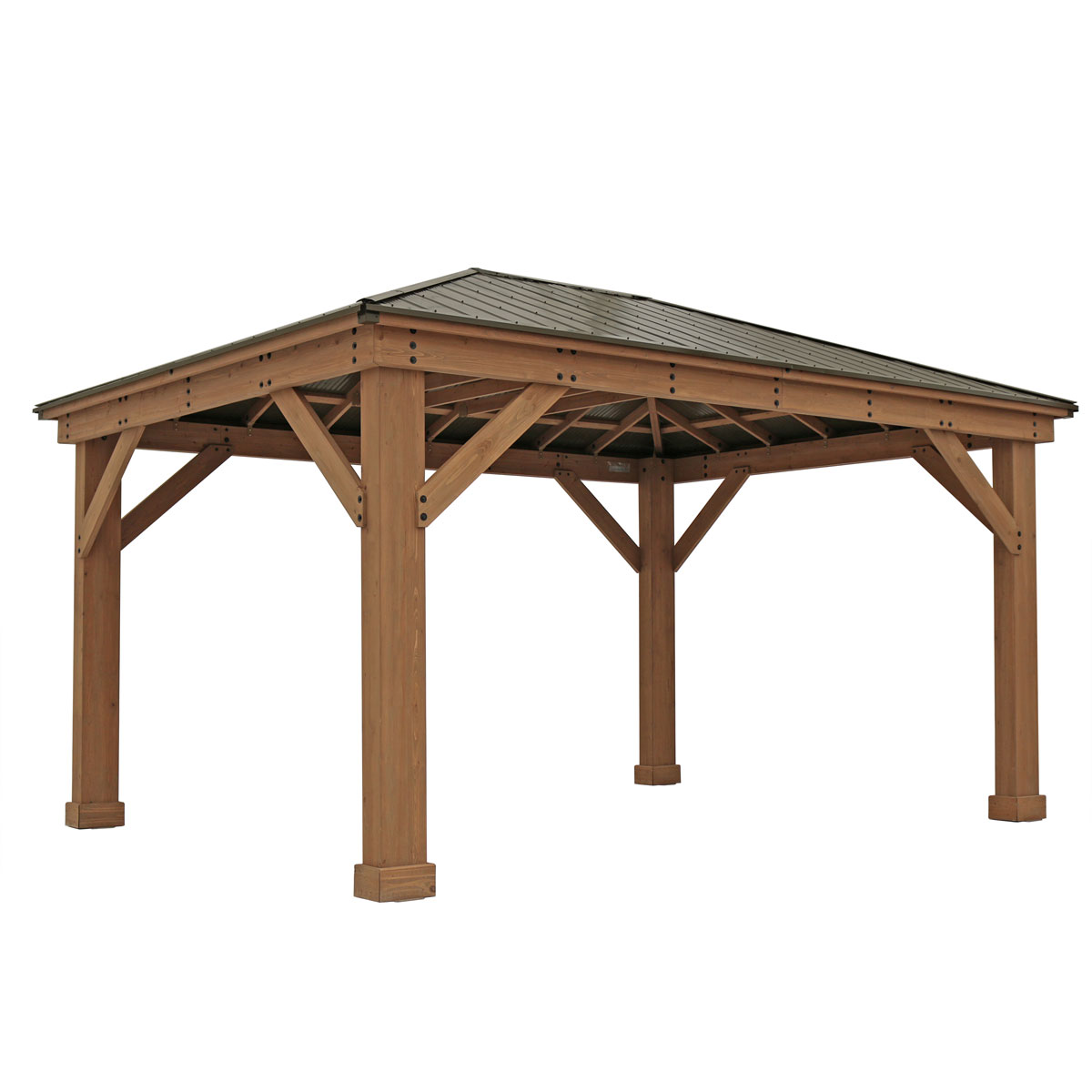 Westmann Pavillon Devon 1216 370,81x490,2x314,94cm Natur Bild 3