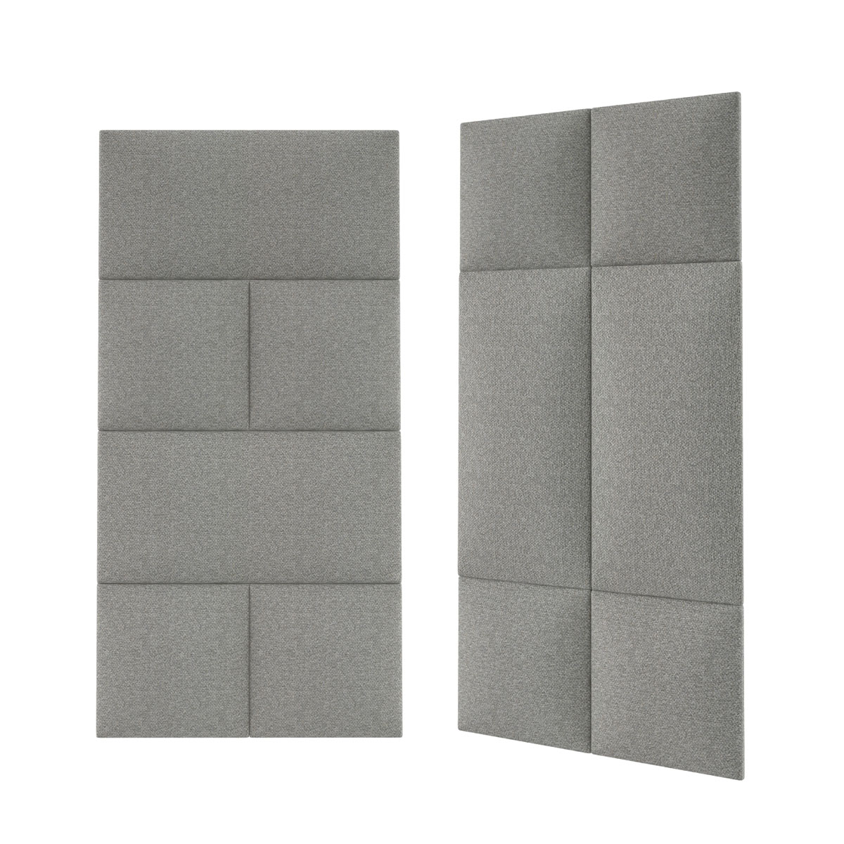 Mollis Polsterpaneele grau 30 x 30 cm Bild 3