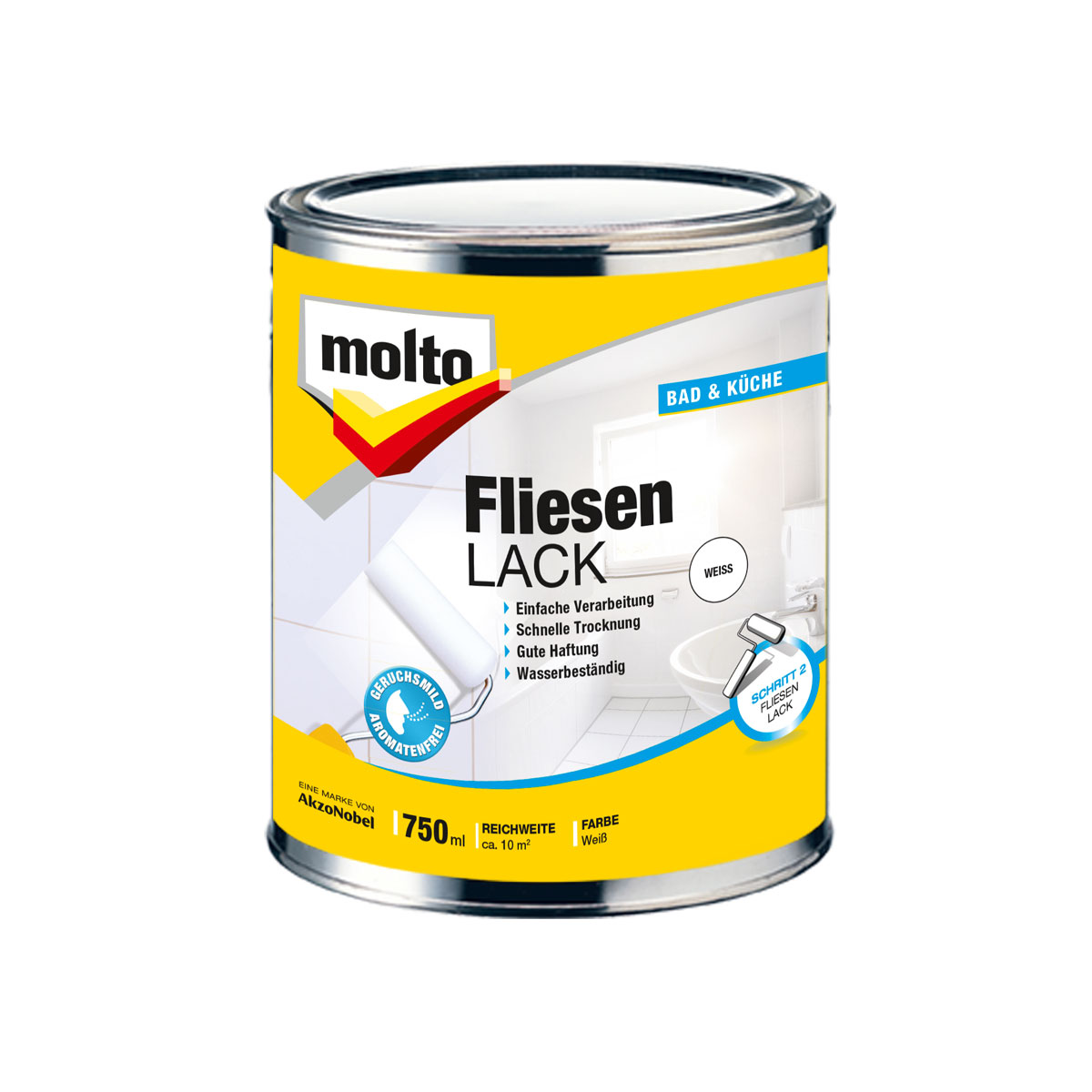 Molto Fliesenlack Creativ 750 ml