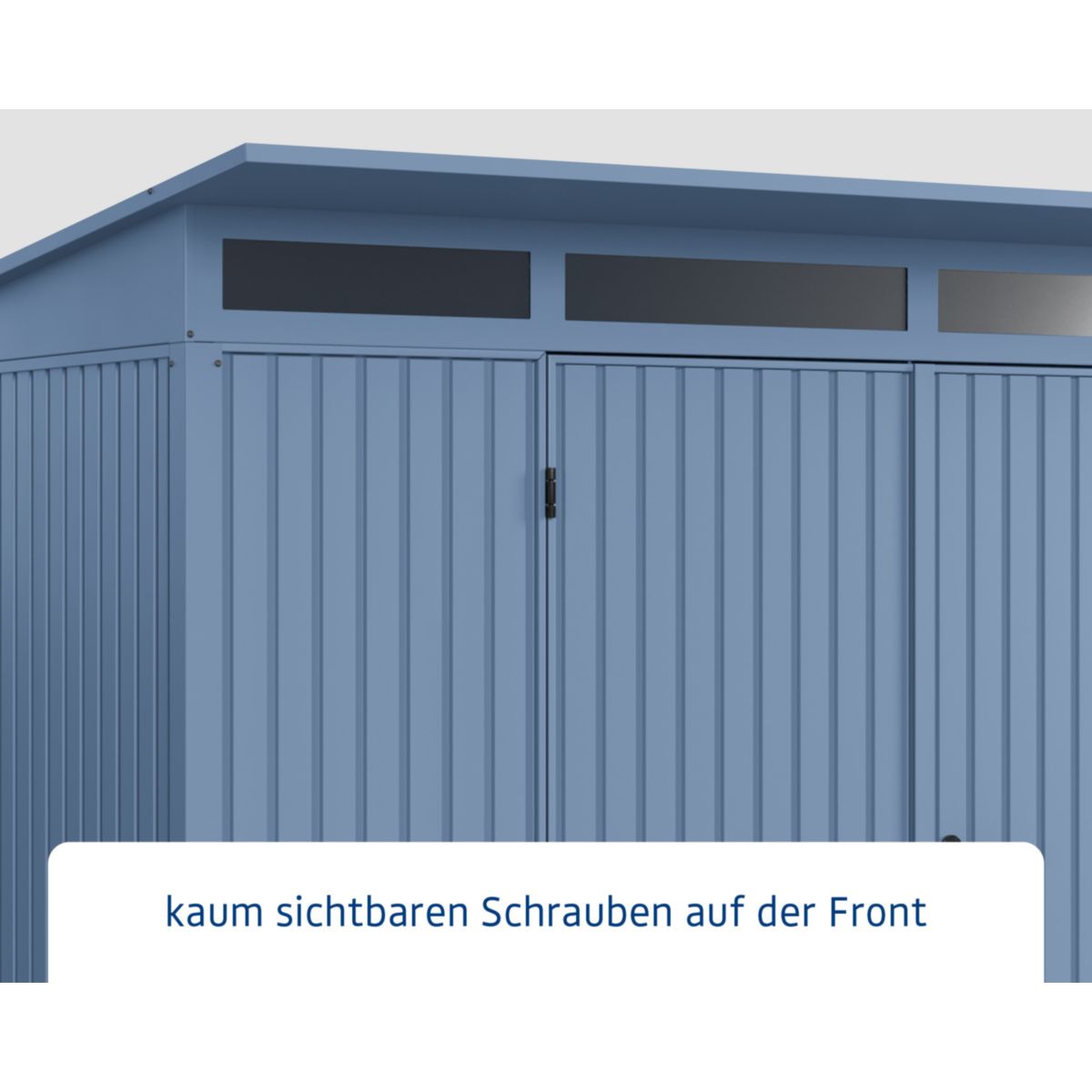 EcoStar  Gerätehaus Trend-PTyp 3RAL5014 2 flg Bild 4