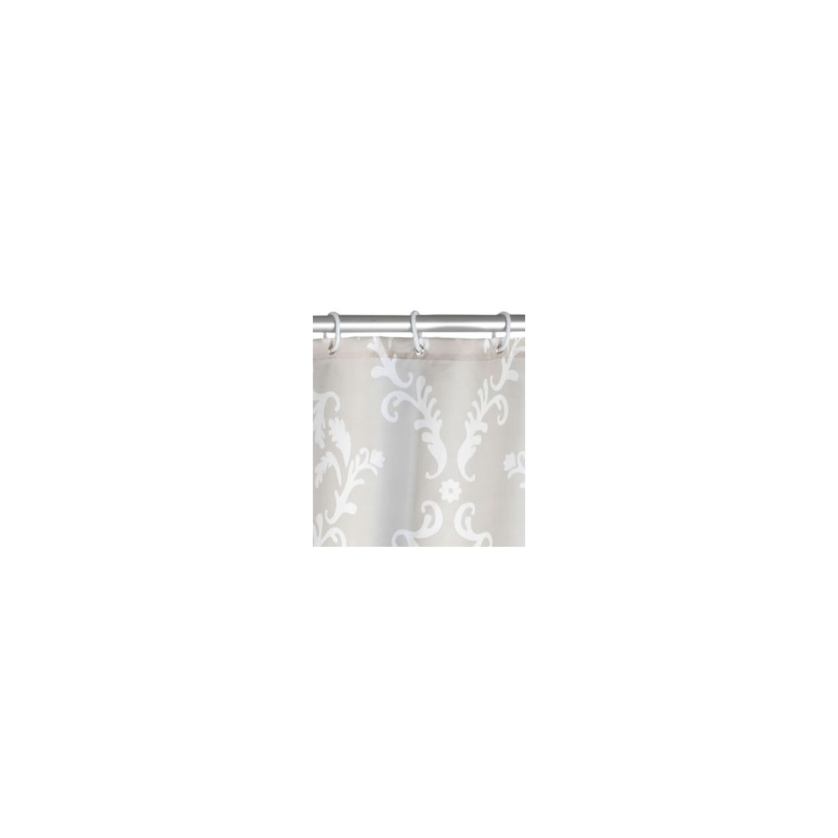 Wenko  Anti-Schimmel Duschvorhang Baroque Textil Polyester 180 x 200 cm waschbar Bild 6