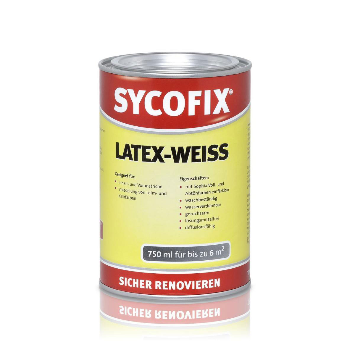 Sycofix Latex weiß 750 ml