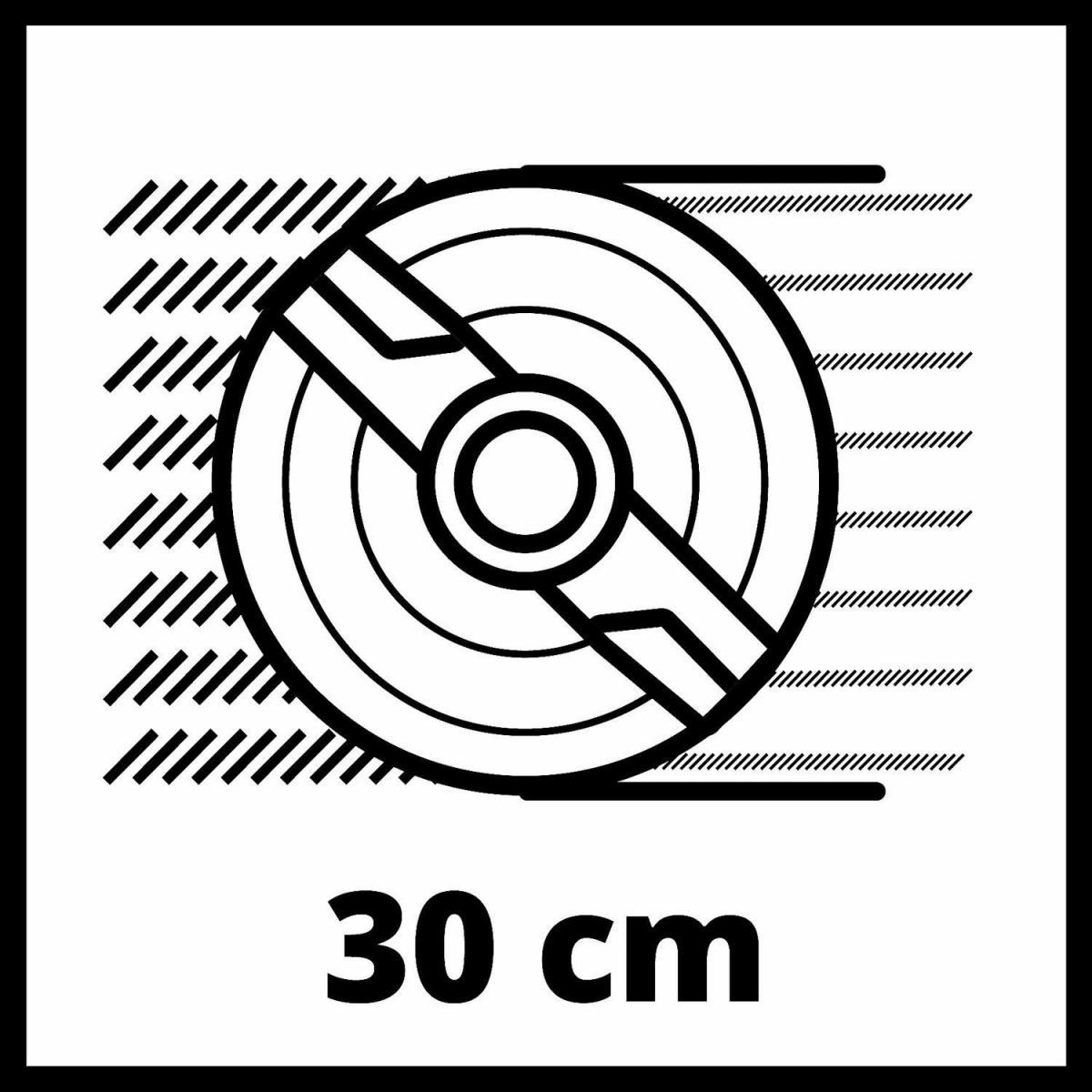 Einhell Akku Rasenmäher GE-CM 18/30 Li - Solo Bild 10