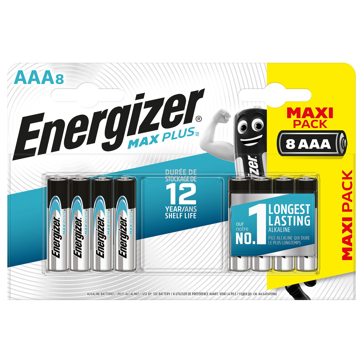 Energizer AAA-Batterie Micro LR03 8 Stück