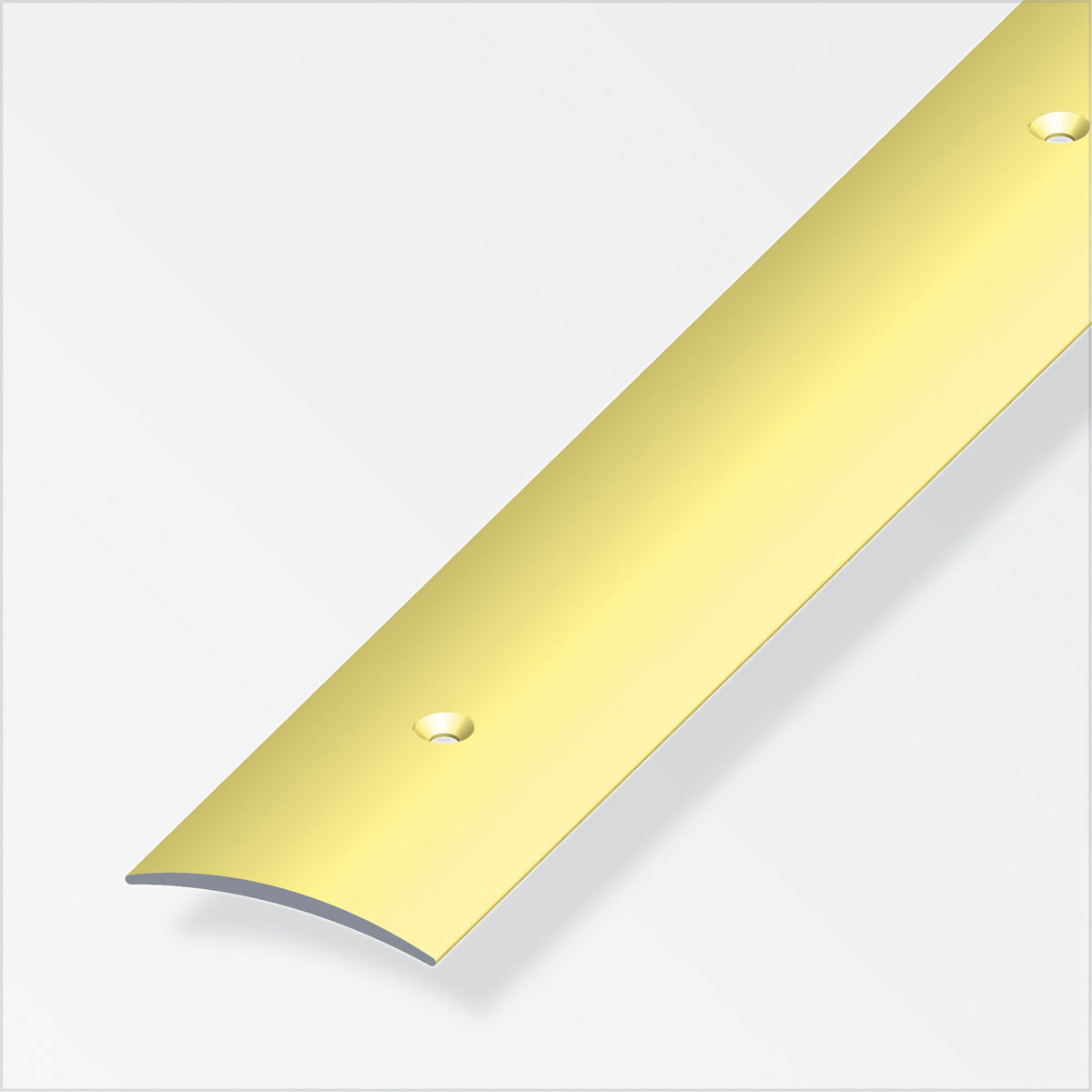 Alfer Übergangsprofil 40 x 5 mm 2m messing