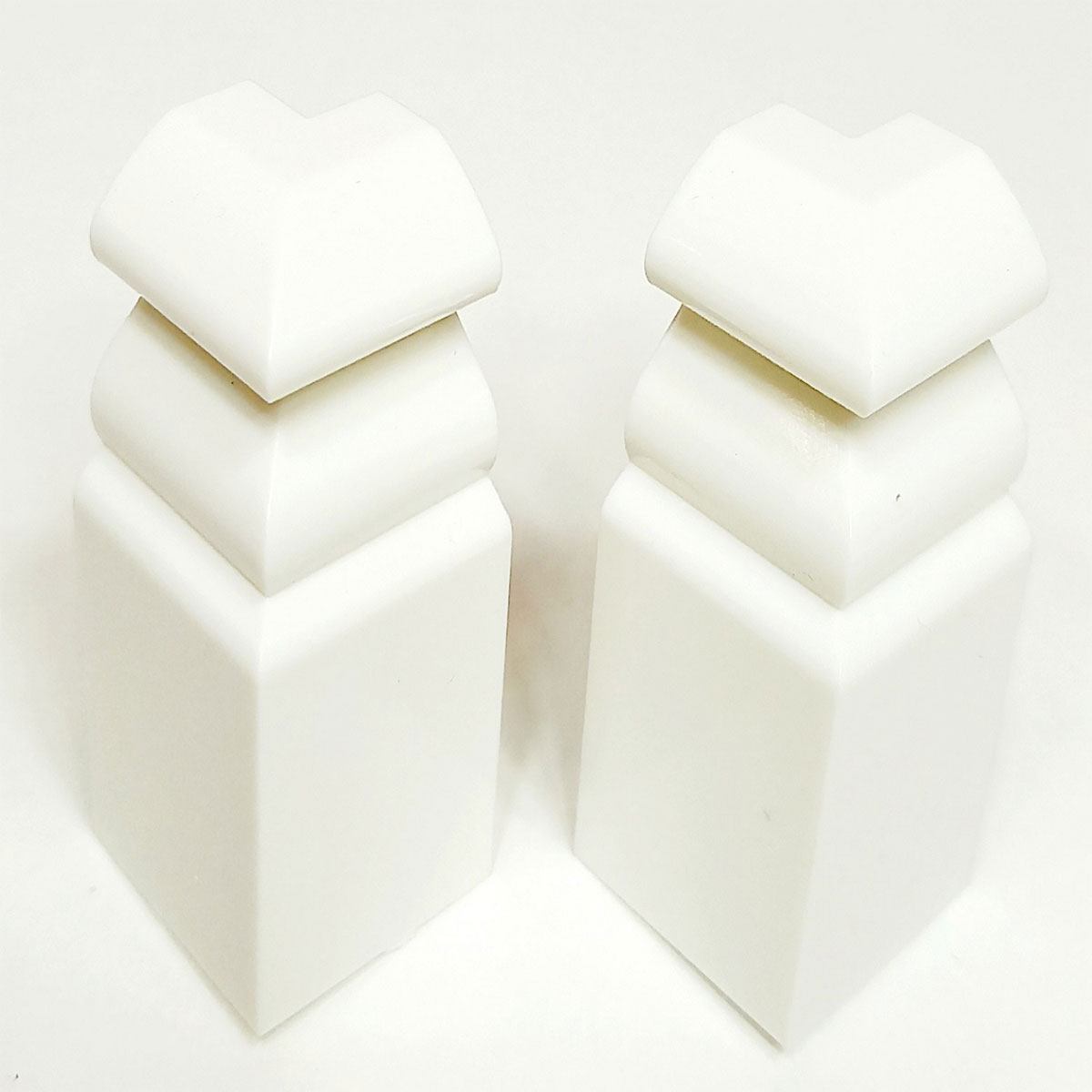 Außenecke Hamburg weiß 2,5 x 2,5 x 5,8 cm