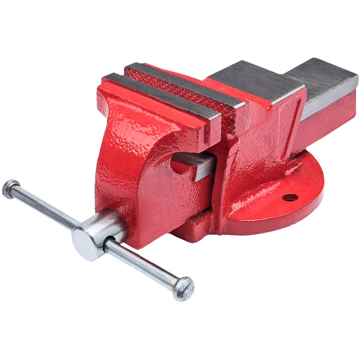 Krone  Schraubstock 80 mm feststehend